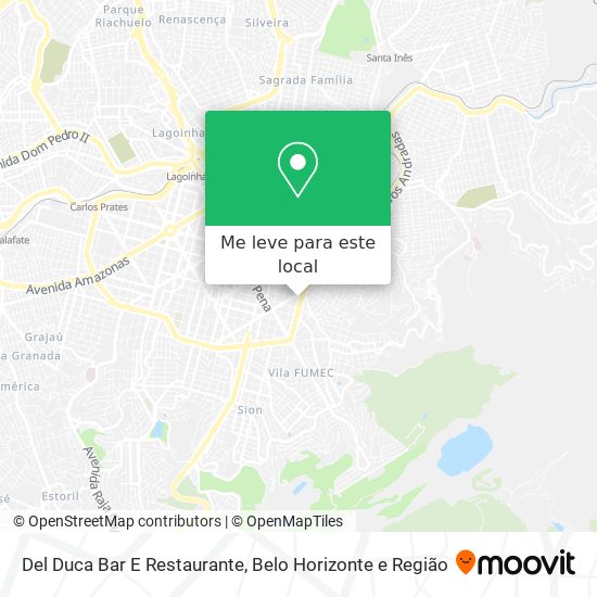 Del Duca Bar E Restaurante mapa