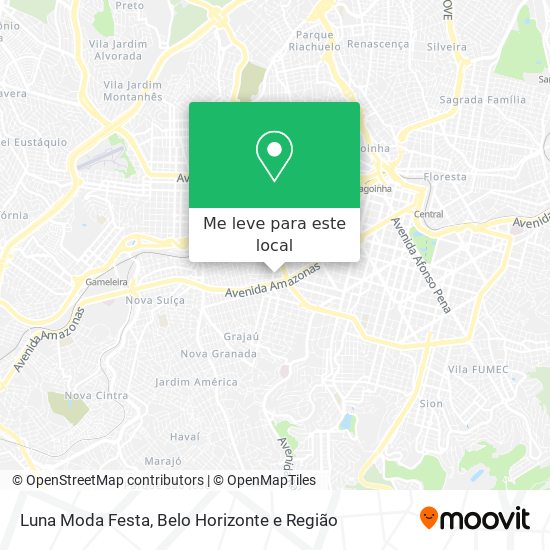 Luna Moda Festa mapa