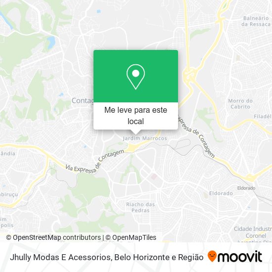 Jhully Modas E Acessorios mapa
