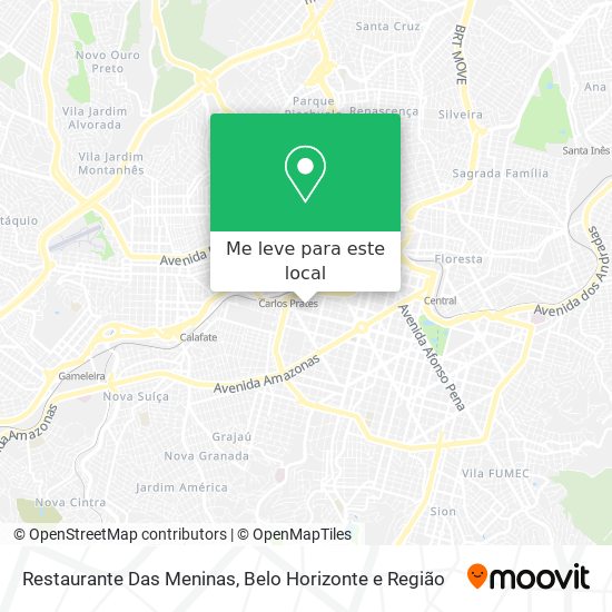 Restaurante Das Meninas mapa