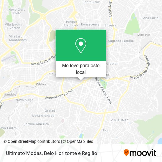 Ultimato Modas mapa