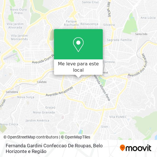 Fernanda Gardini Confeccao De Roupas mapa