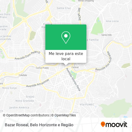 Bazar Roseal mapa