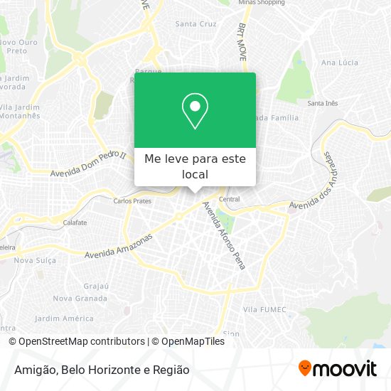 Amigão mapa