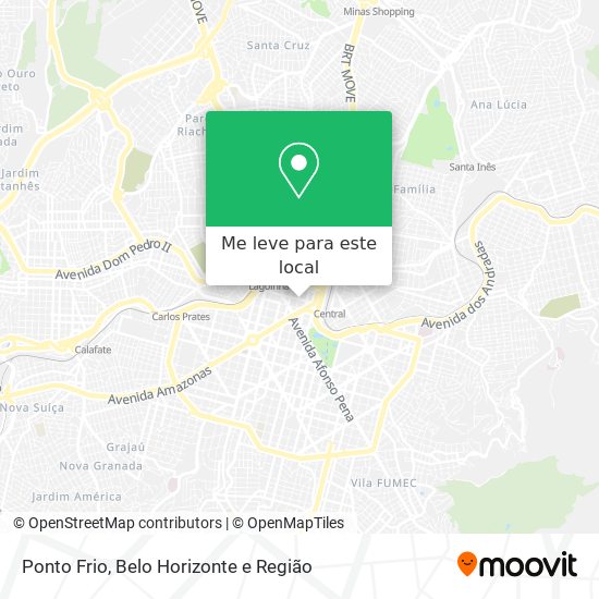 Ponto Frio mapa