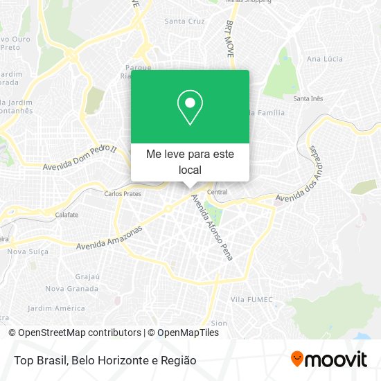 Top Brasil mapa