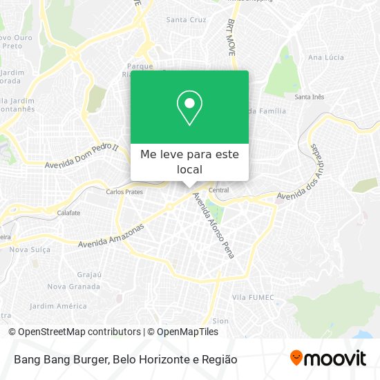 Bang Bang Burger mapa