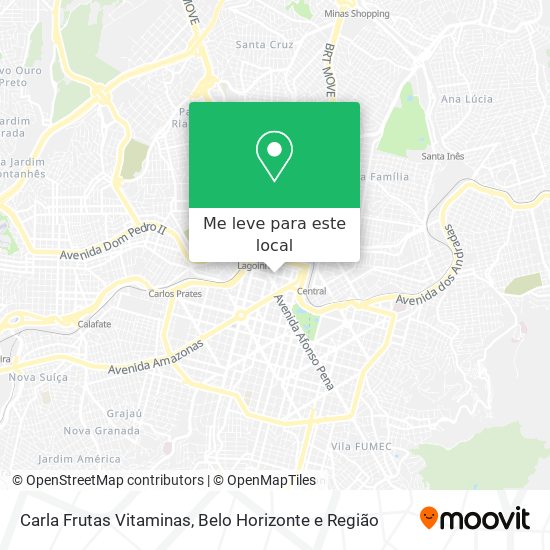 Carla Frutas Vitaminas mapa