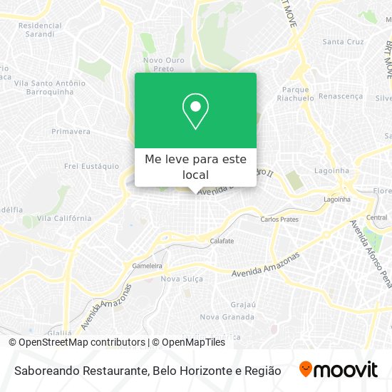 Saboreando Restaurante mapa