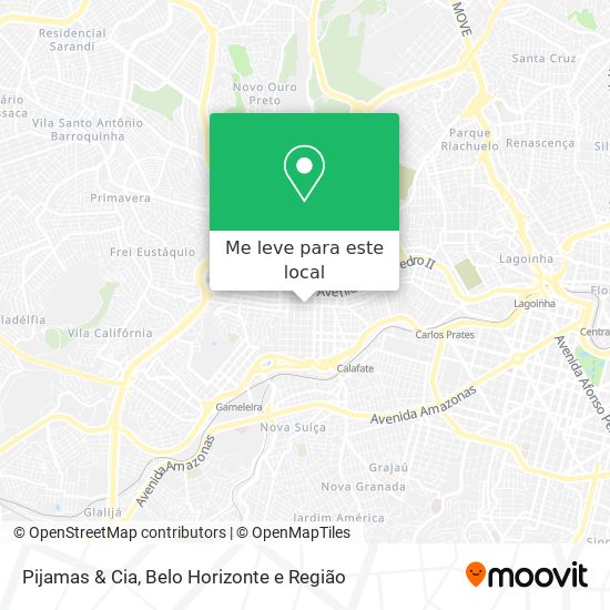 Pijamas & Cia mapa