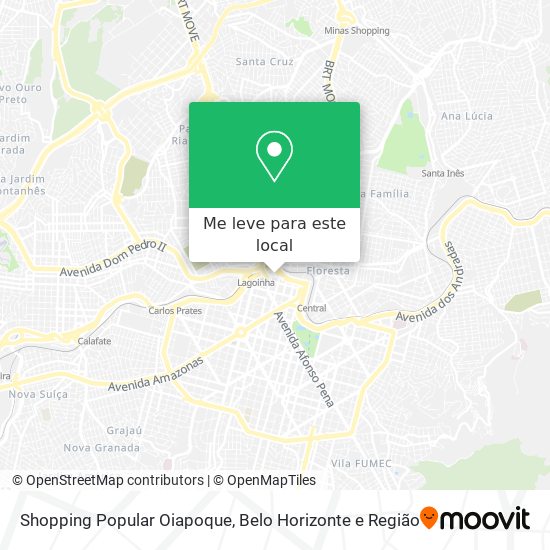 Shopping Popular Oiapoque mapa