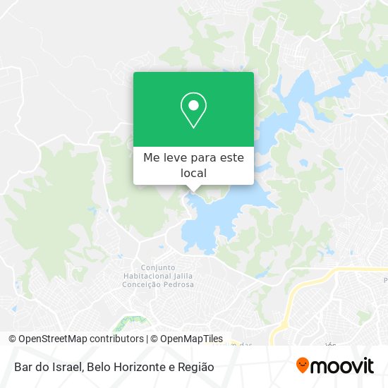 Bar do Israel mapa