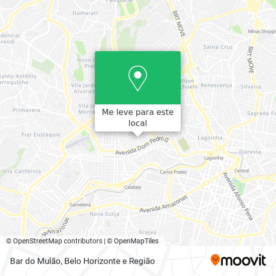 Bar do Mulão mapa