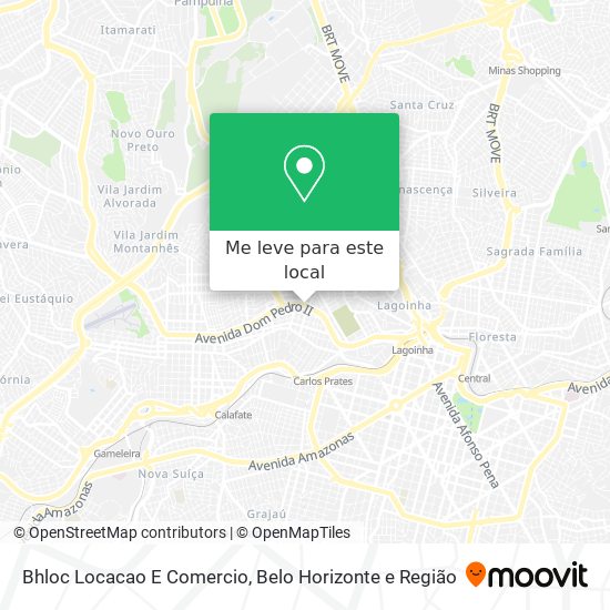 Bhloc Locacao E Comercio mapa