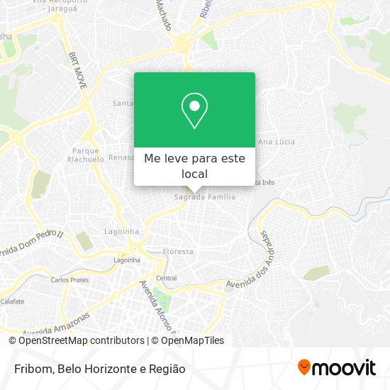 Fribom mapa
