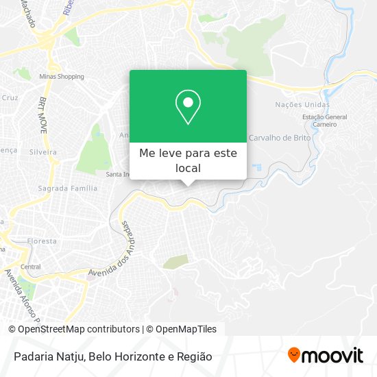 Padaria Natju mapa