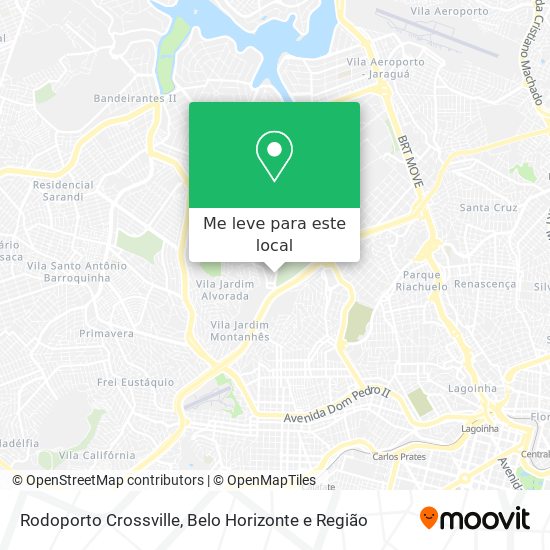 Rodoporto Crossville mapa