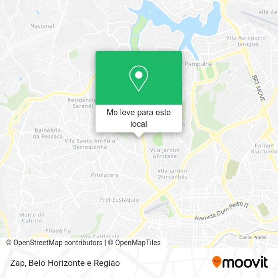 Zap mapa