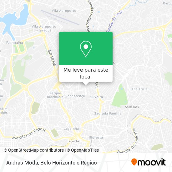 Andras Moda mapa