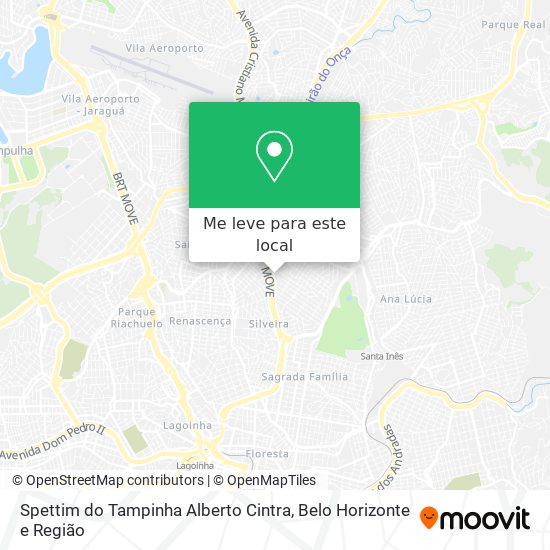 Spettim do Tampinha Alberto Cintra mapa