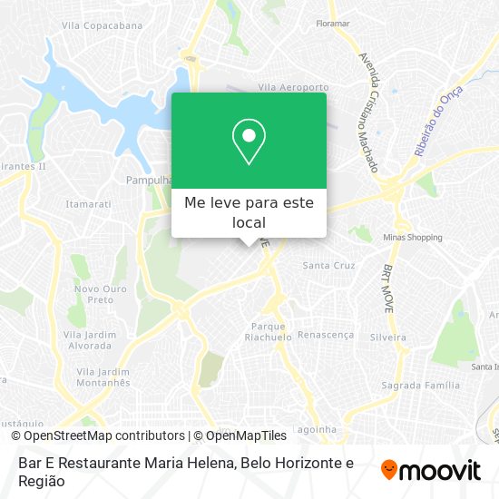 Bar E Restaurante Maria Helena mapa