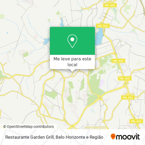 Restaurante Garden Grill mapa