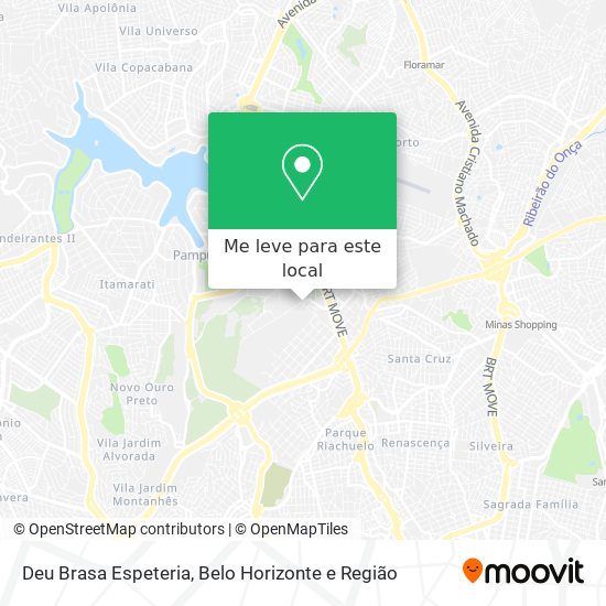 Deu Brasa Espeteria mapa