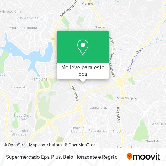 Supermercado Epa Plus mapa