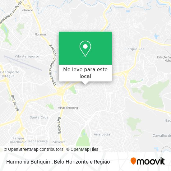 Harmonia Butiquim mapa