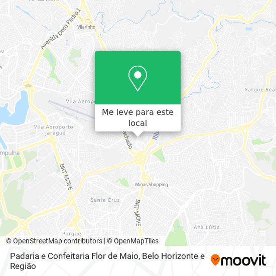 Padaria e Confeitaria Flor de Maio mapa