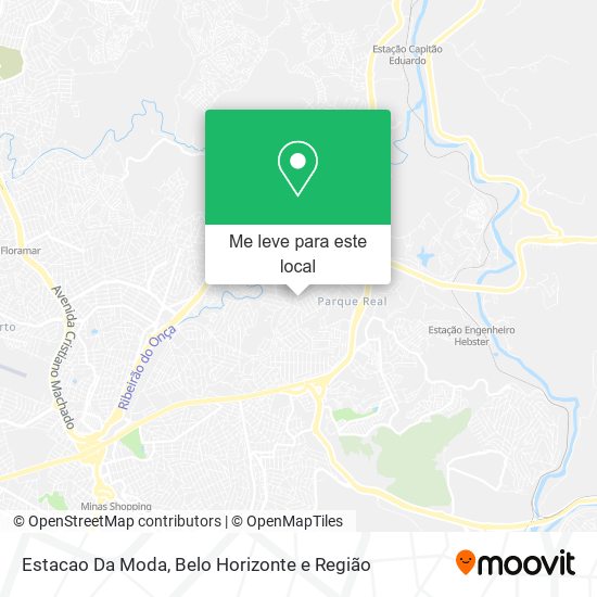 Estacao Da Moda mapa