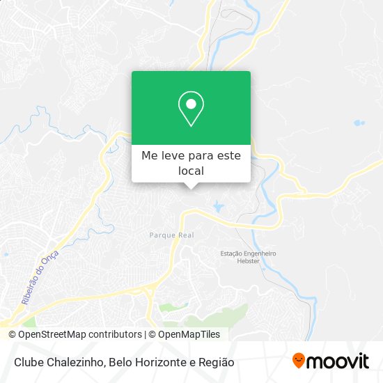 Clube Chalezinho mapa