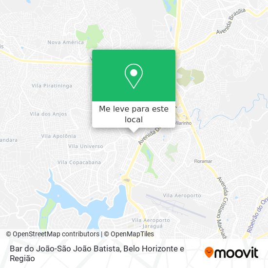 Bar do João-São João Batista mapa