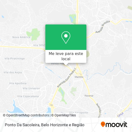 Ponto Da Sacoleira mapa