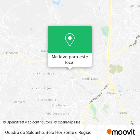 Quadra do Saldanha mapa