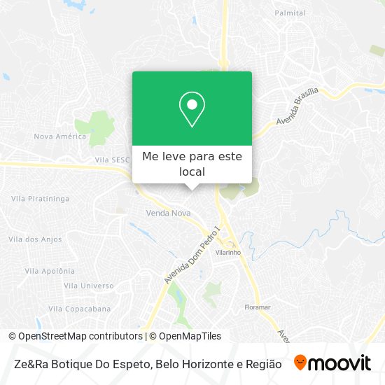 Ze&Ra Botique Do Espeto mapa