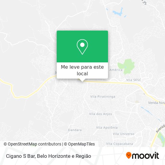 Cigano S Bar mapa