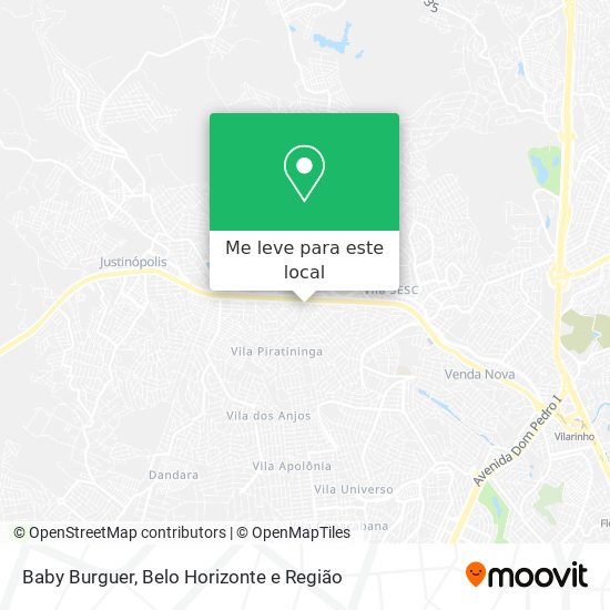Baby Burguer mapa