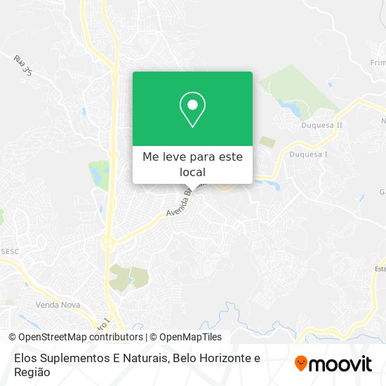 Elos Suplementos E Naturais mapa