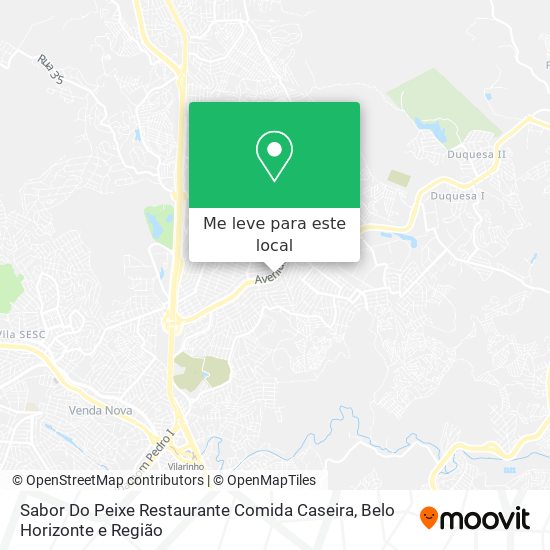 Sabor Do Peixe Restaurante Comida Caseira mapa