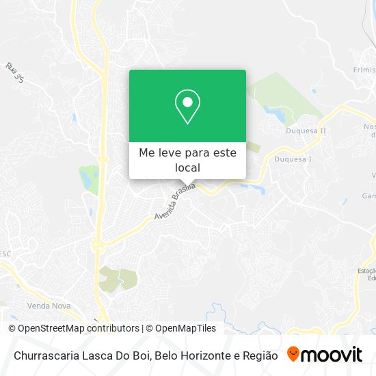 Churrascaria Lasca Do Boi mapa