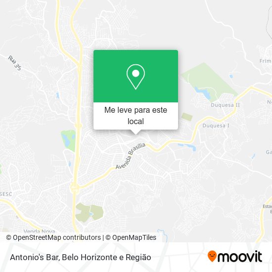 Antonio's Bar mapa