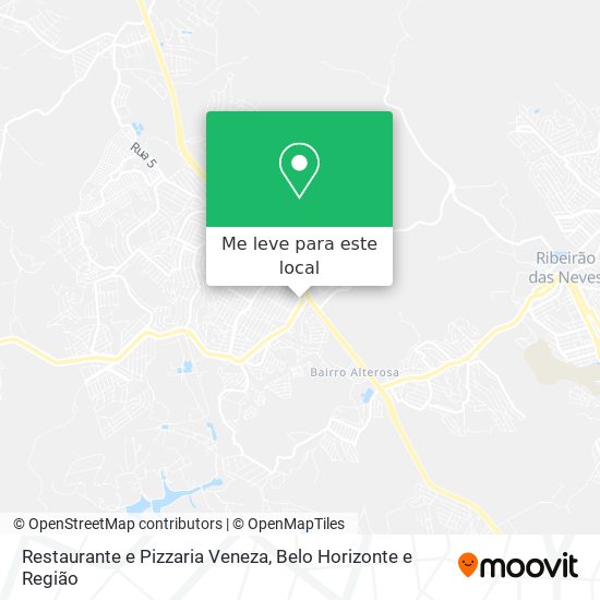 Restaurante e Pizzaria Veneza mapa
