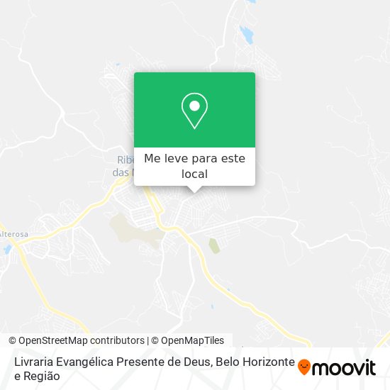 Livraria Evangélica Presente de Deus mapa