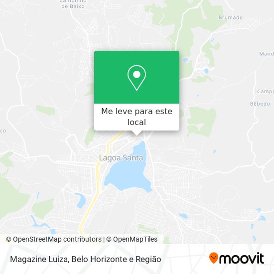 Magazine Luiza mapa