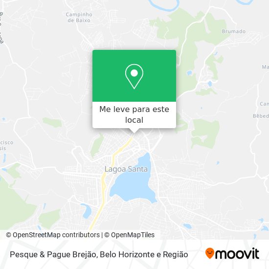 Pesque & Pague Brejão mapa