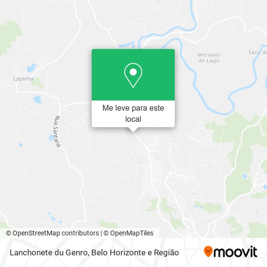 Lanchonete du Genro mapa