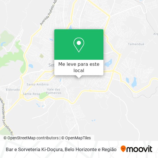 Bar e Sorveteria Ki-Doçura mapa