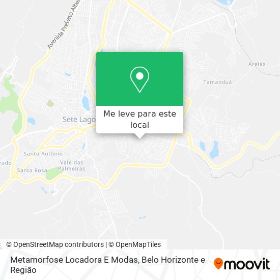 Metamorfose Locadora E Modas mapa