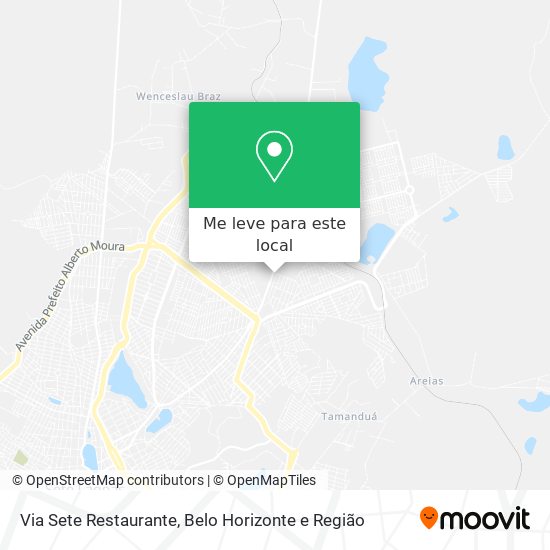 Via Sete Restaurante mapa